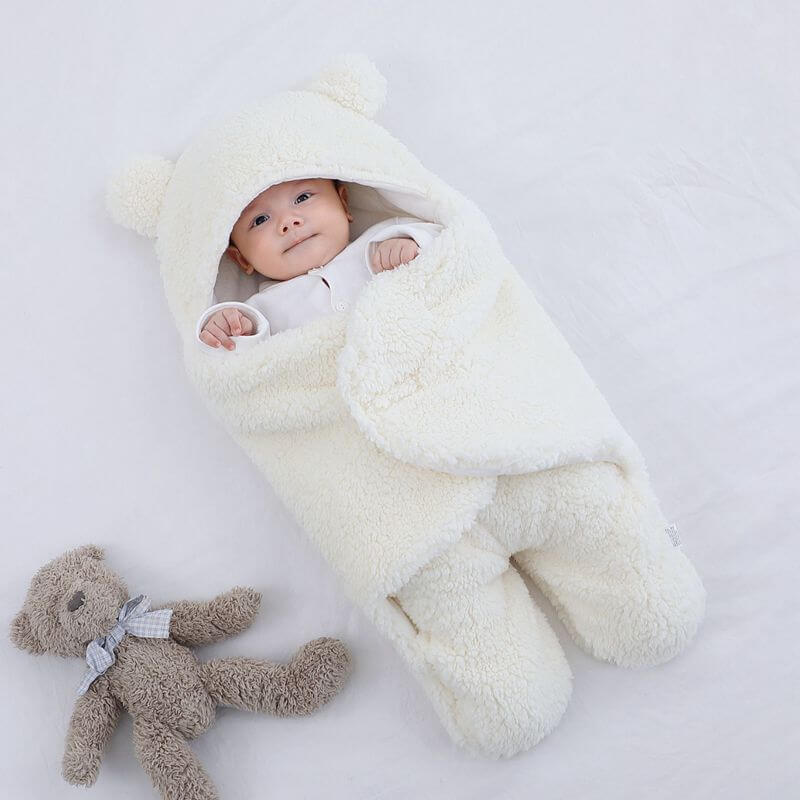 Nid d'ange bébé Teddy Soft Mouton Ecru - Made in Bébé